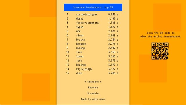 A Game About Typing The Alphabet image