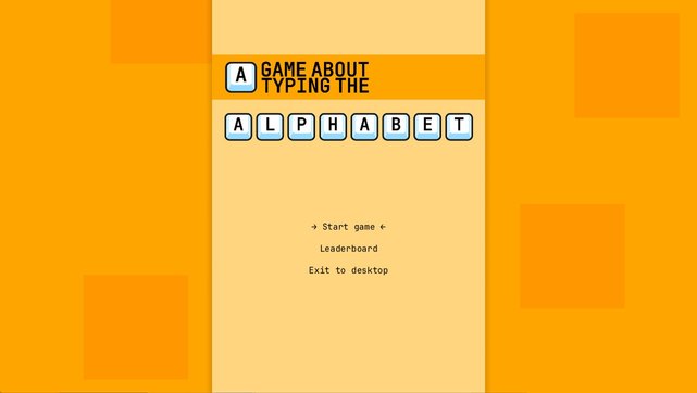 A Game About Typing The Alphabet image
