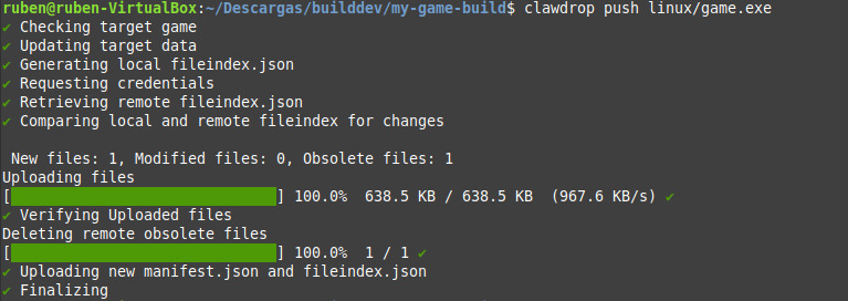 Clawdrop upload example